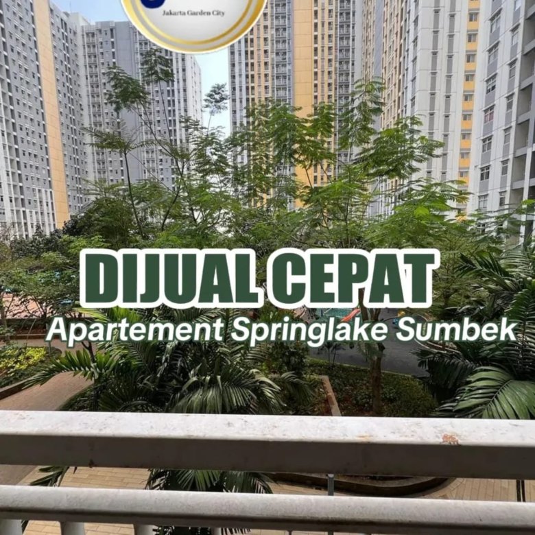 *📣📣Dijual BU CEPAT Apartement Springlake Summarecon Bekasi Full Furnished — ‼️* *💰Harga: 300jt* *💊Spesifikasi:* – Type Studio – Lb 42m2 – 2 kamar – 1 kamar mandi – Ruang tamu – Air PDAM – Listrik 1300 watt – SHM 📲 Informasi + Survey : Putri PJ PRO C.FOUR 089524325808