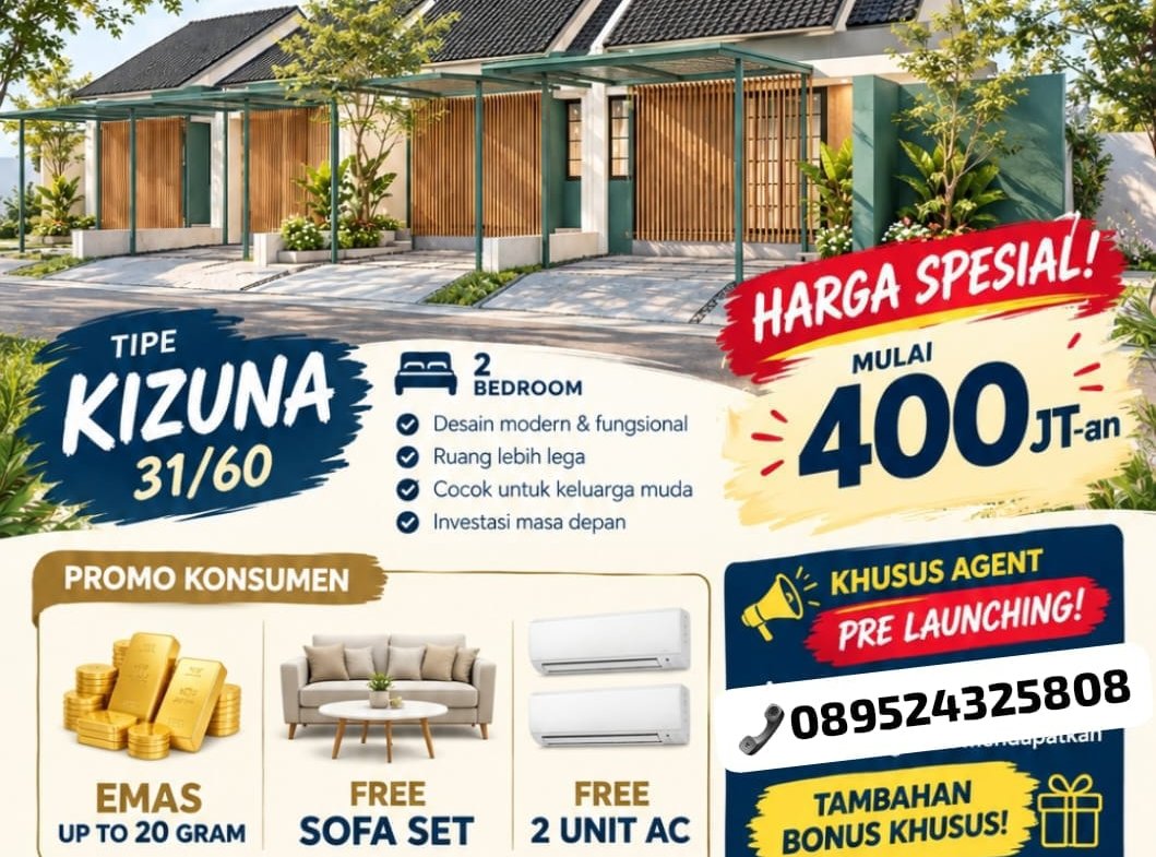 Dijual 1 Unit Rumah Primery Di Cluster Osaka Kizuna Bekasi Utara