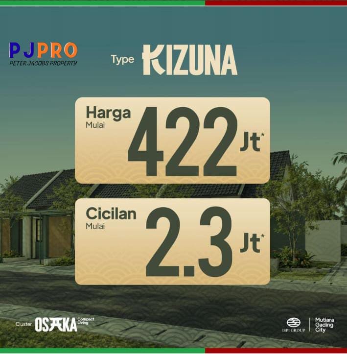 Dijual 1 Unit Rumah Primery Di Cluster Osaka Kizuna Bekasi Utara